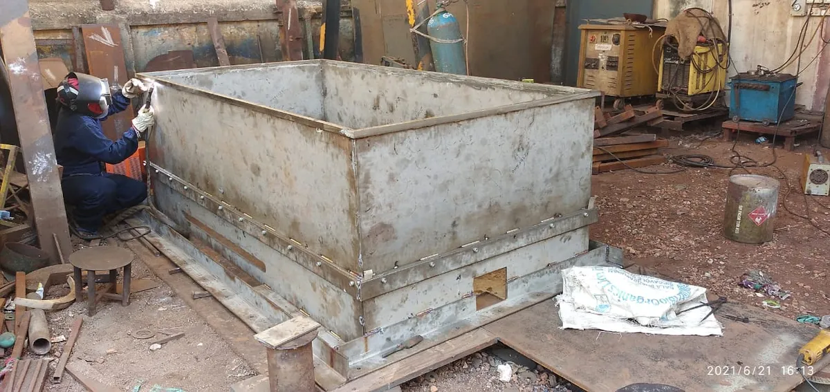 SS Chute fabrication